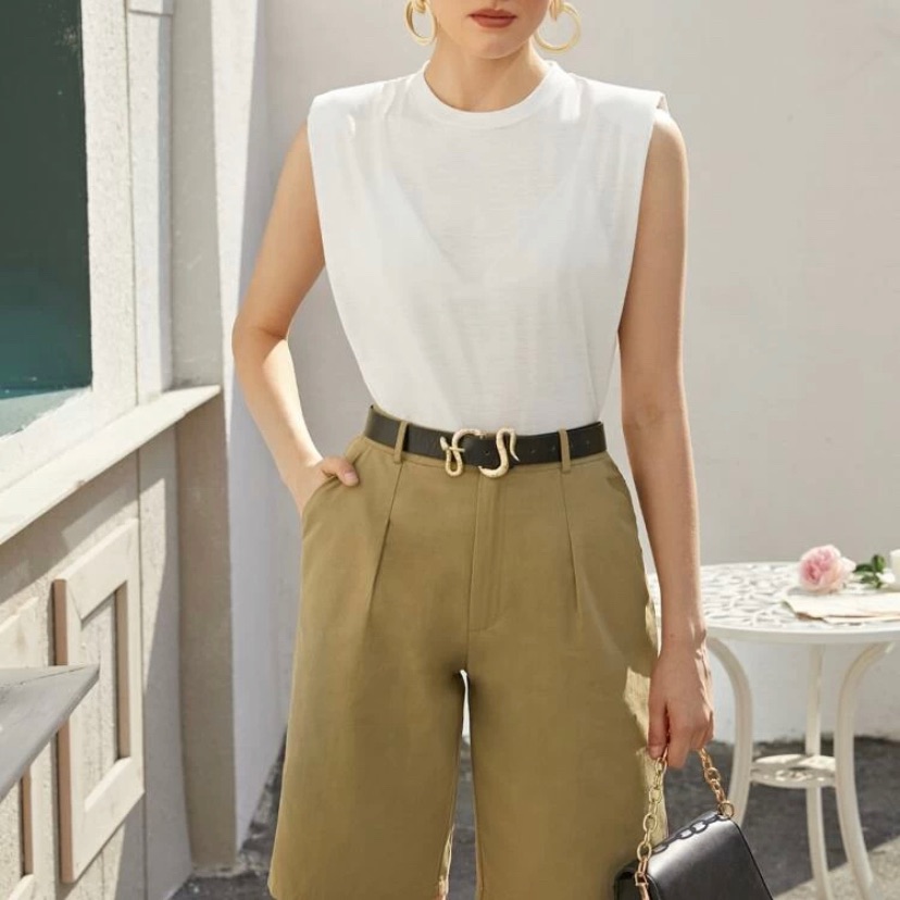 Solid White Tank New